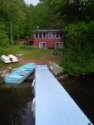 Lakefront Adirondack Vacation Rental, on Long Pond, Lake Home rental in New York
